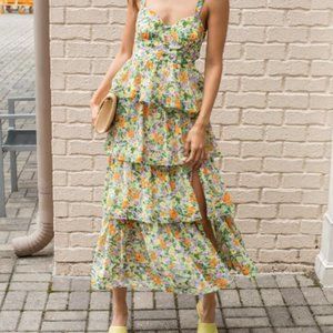 ASTR the Label Midsummer Tiered Maxi Dress